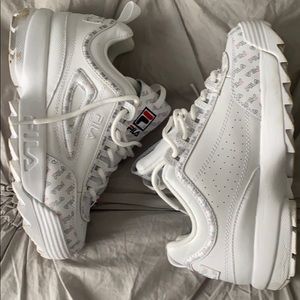FILA White Brick Shoes